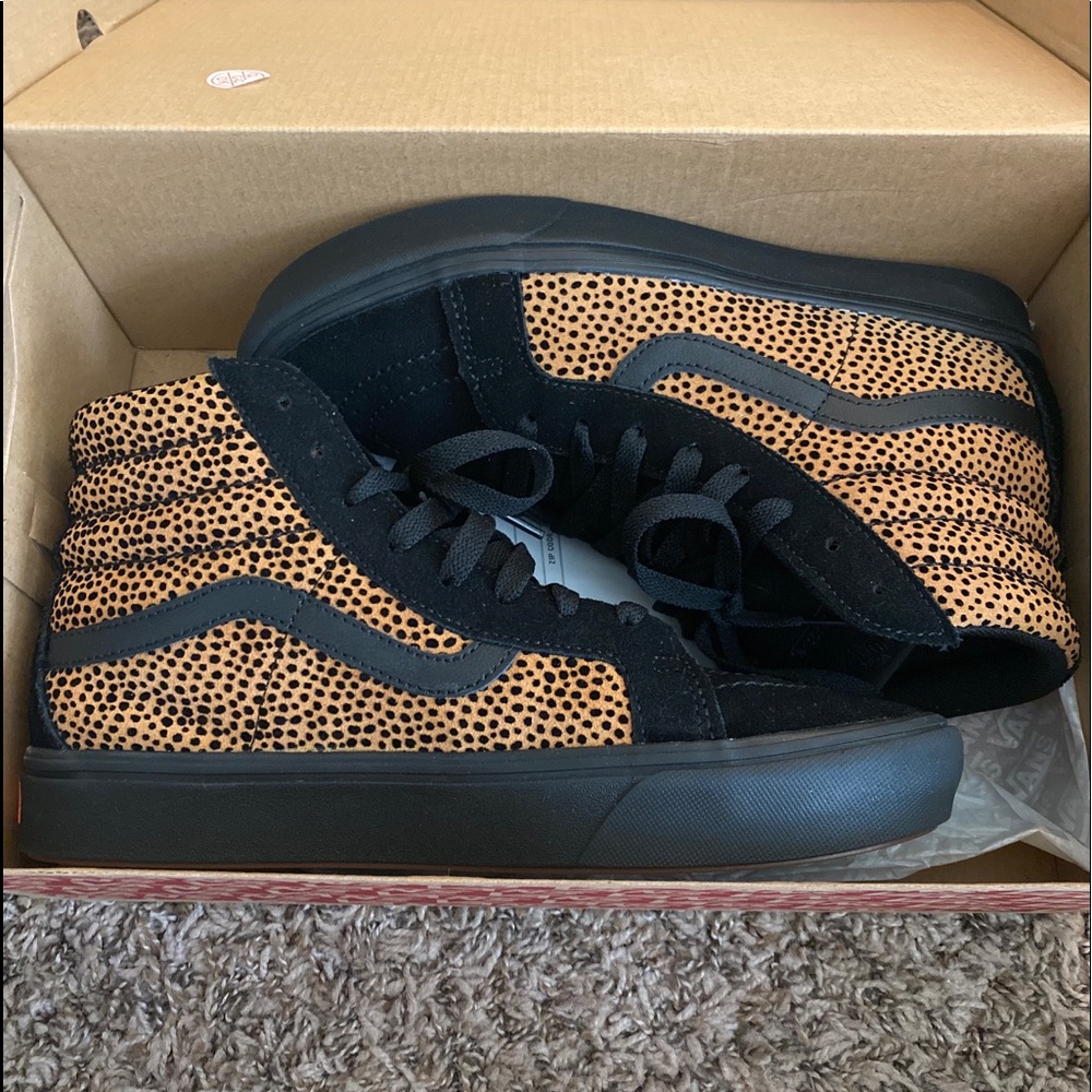 Vans SK8 Hi ComfyCush (Tiny Cheetah)